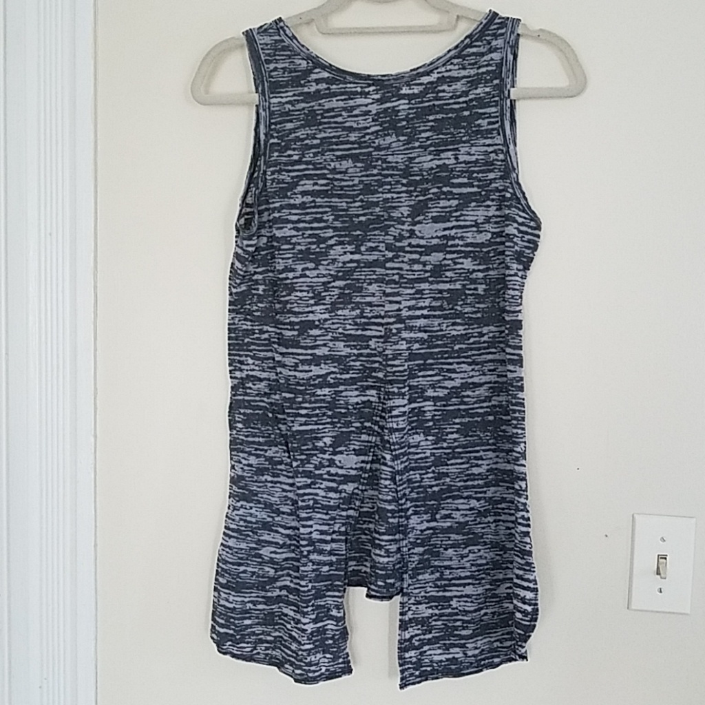 Split Back Tank Top